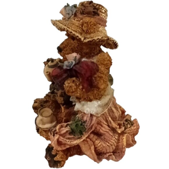 Vintage Boyds Bears & Friends 'Emma and Bailey' Afternoon Tea Bear Figurine 1995 - Picture 3 of 10